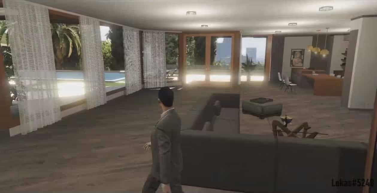 Vinewood Gold Mansion product preview for esx FiveM servers