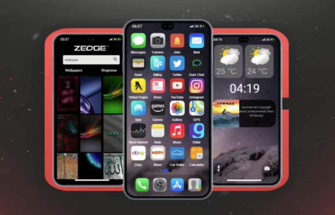 GKSPhone product preview for esx FiveM servers