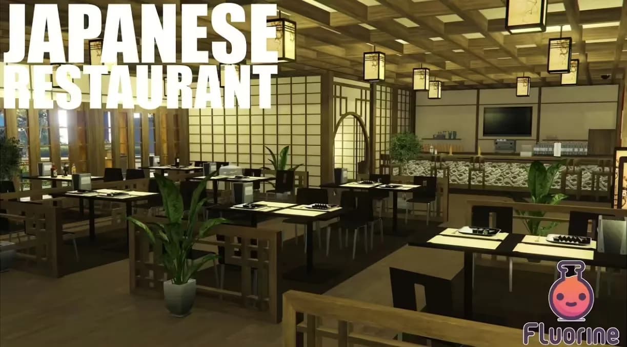 Japanese Restaurant (MLO) product preview for esx FiveM servers