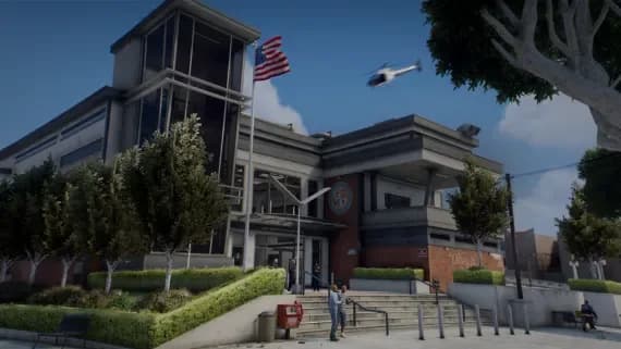 Kiiya MRPD (Mission Row Police) product preview for esx FiveM servers