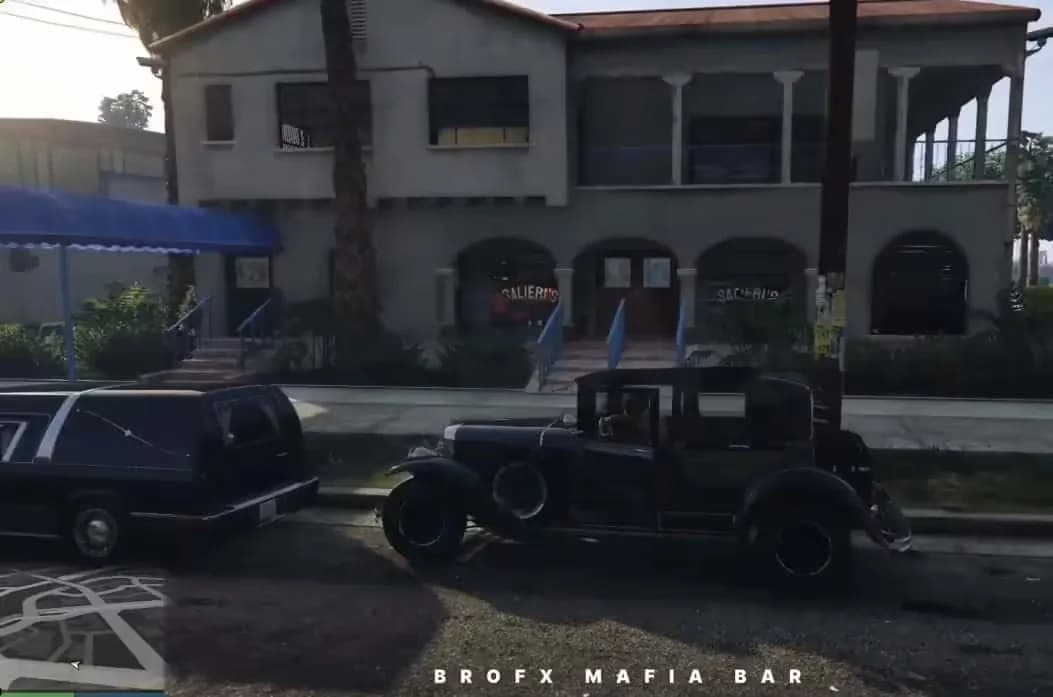 Mafia Bar by BroFX product preview for esx FiveM servers