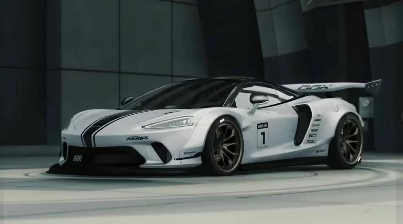 McLaren GT product preview for esx FiveM servers