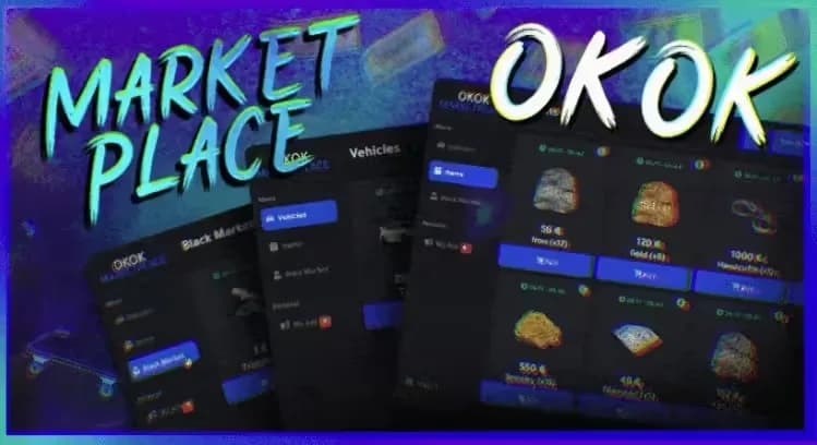 okokMarketplace product preview for esx FiveM servers