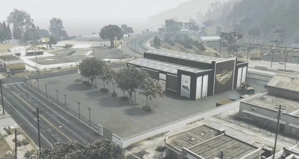 Paleto Garage MLO product preview for standalone FiveM servers