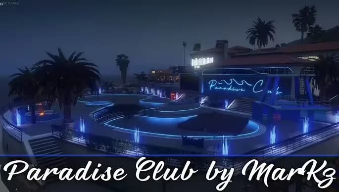 FiveM Paradise Club MLO product preview for esx FiveM servers