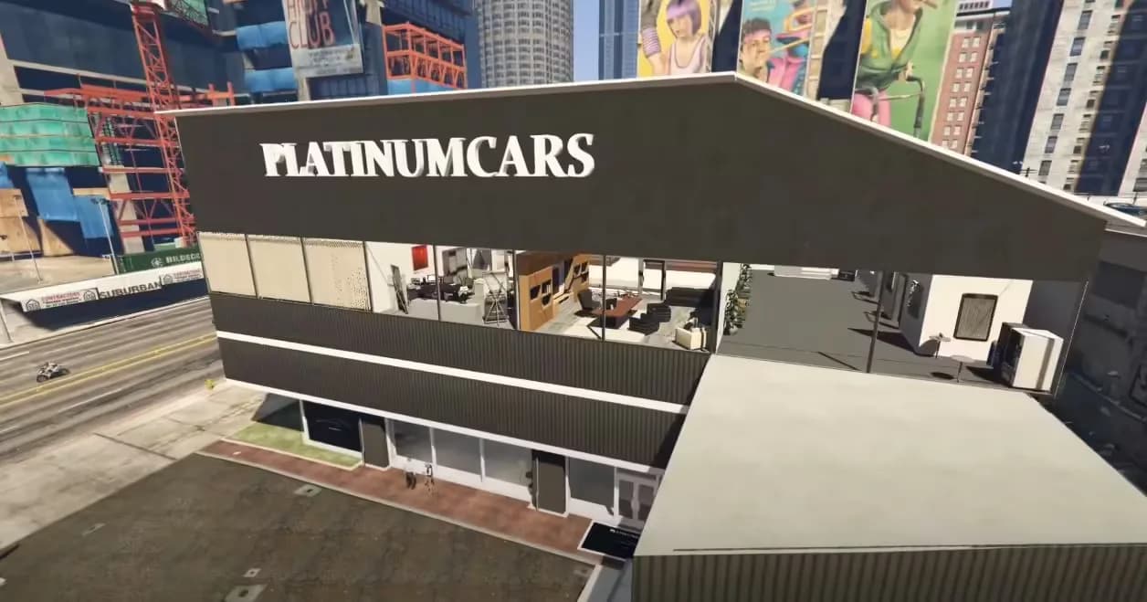 Platinum Car Dealer product preview for esx FiveM servers