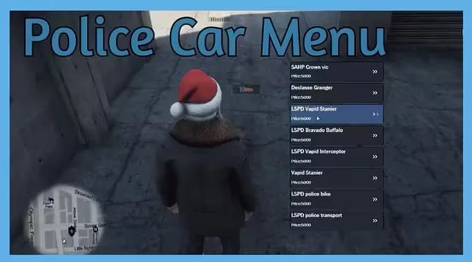 Police/EMS Menu product preview for esx FiveM servers