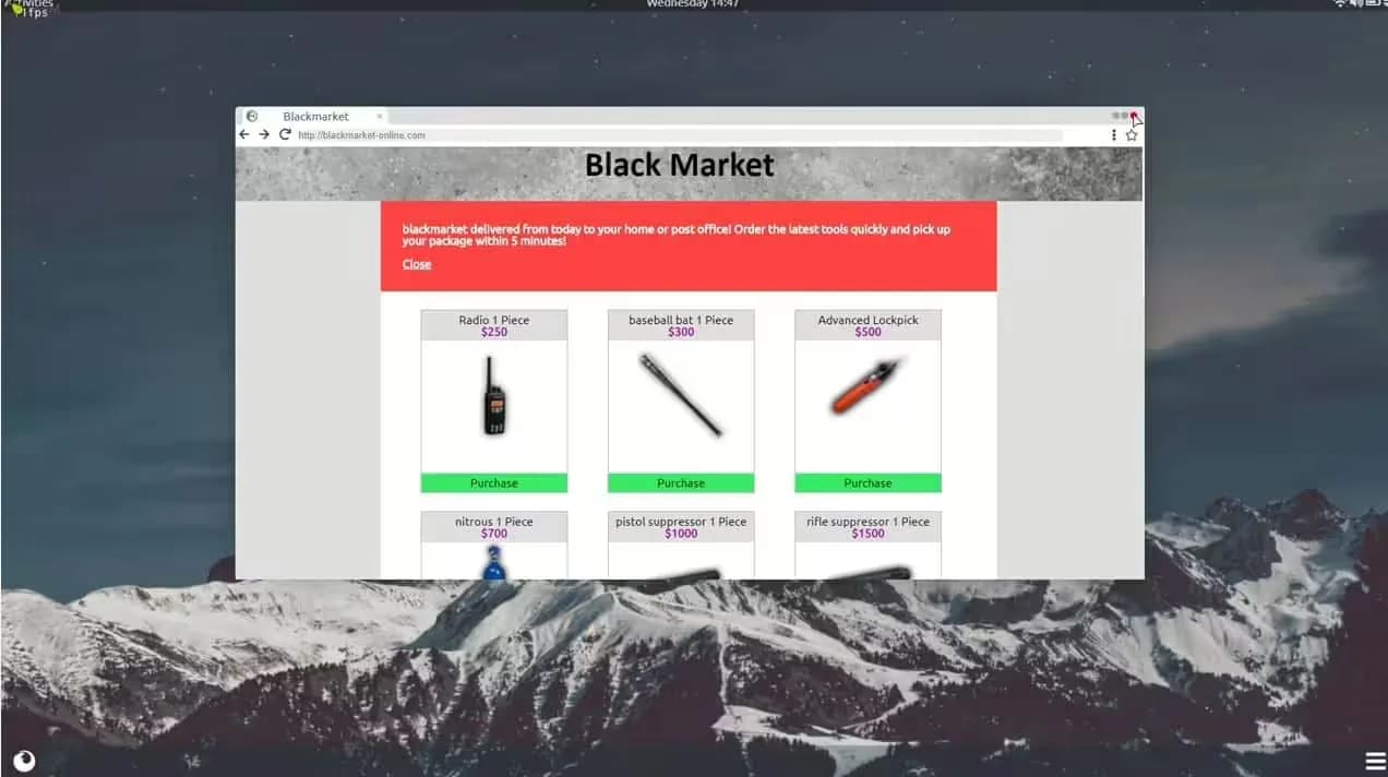 QBus Gang BlackMarket Script product preview for qbcore FiveM servers