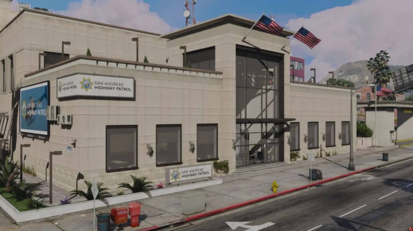 RedSaint Vinewood PD product preview for esx FiveM servers