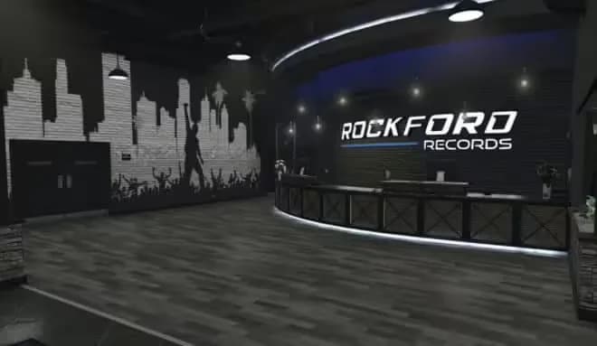 Rockford Records (Music Studio) product preview for standalone FiveM servers