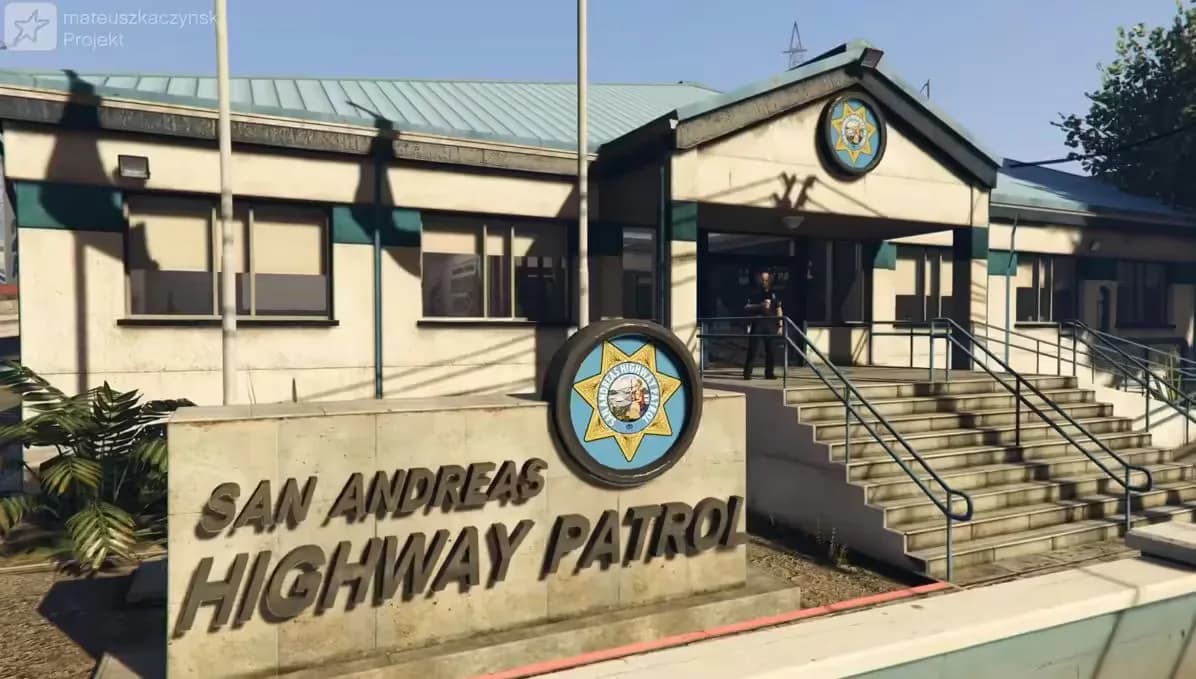 San Andreas Highway Patrol (MLO) product preview for esx FiveM servers