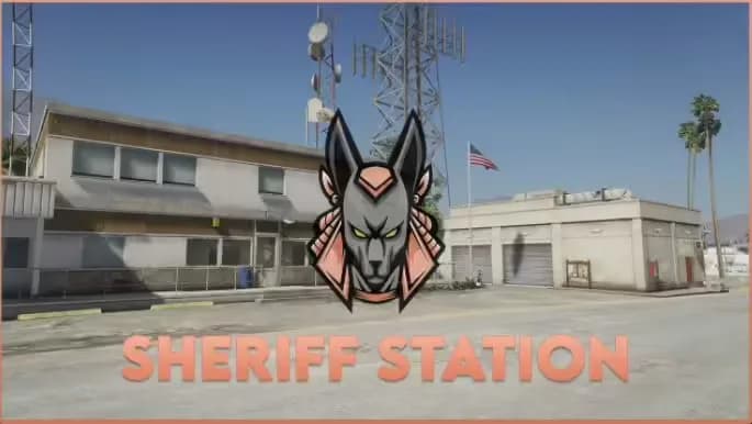 Sandy Shores Sheriff's Department product preview for esx FiveM servers