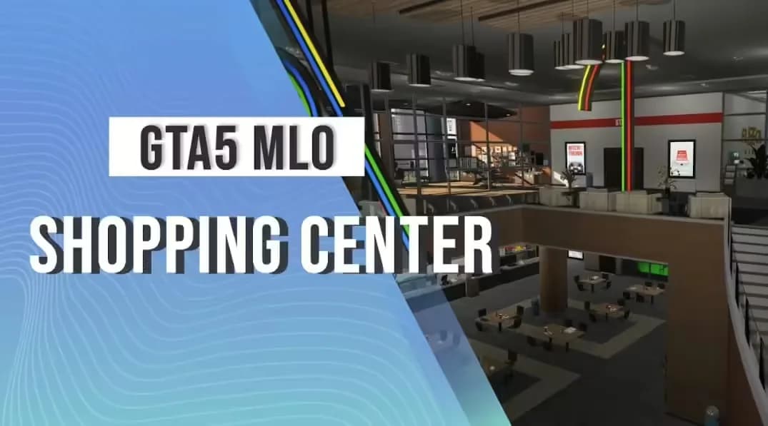 Shopping Center MLO product preview for esx FiveM servers