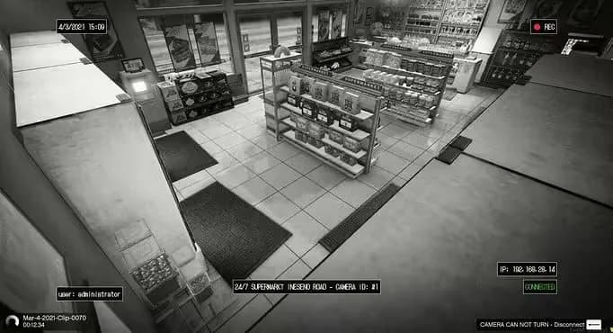 Surveillance System product preview for esx FiveM servers