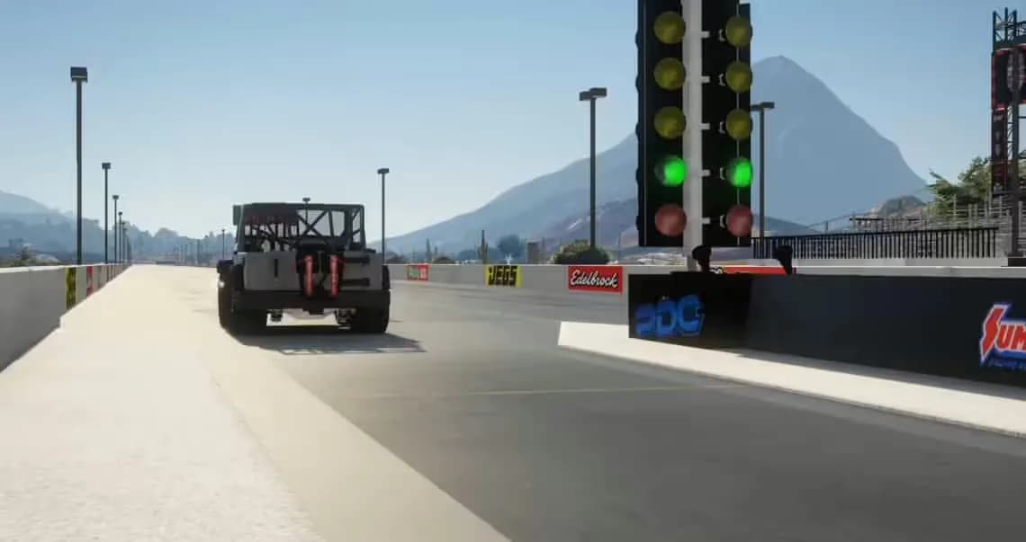 The Most Realistic Drag Strip product preview for esx FiveM servers