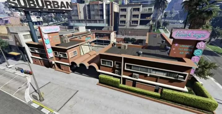 FiveM Pink Cage Motel (MLO) product preview for esx FiveM servers