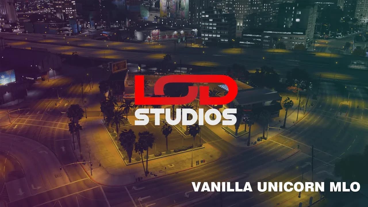 Vanilla Unicorn product preview for esx FiveM servers