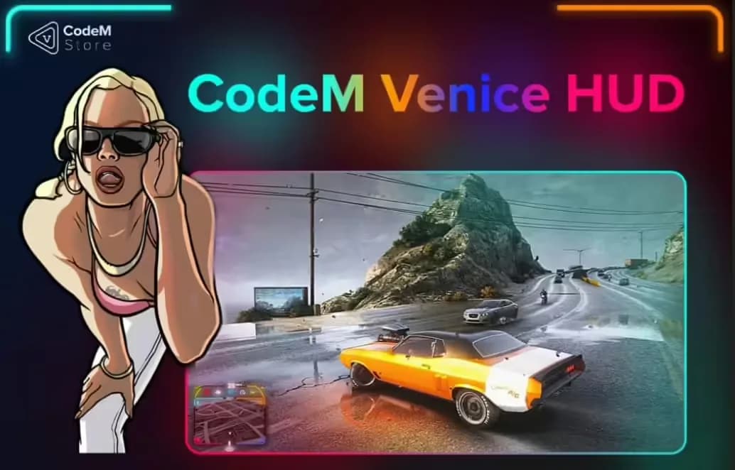 Venice HUD product preview for esx FiveM servers