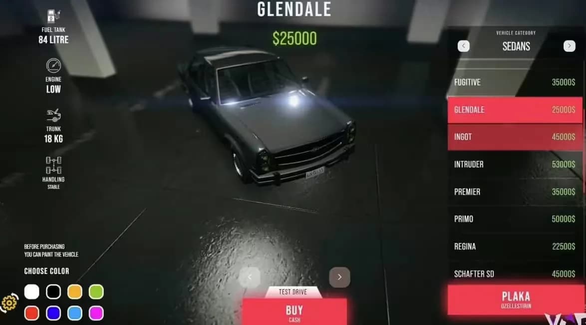 VIP VehicleShop (Cardealer Gallery) product preview for esx FiveM servers