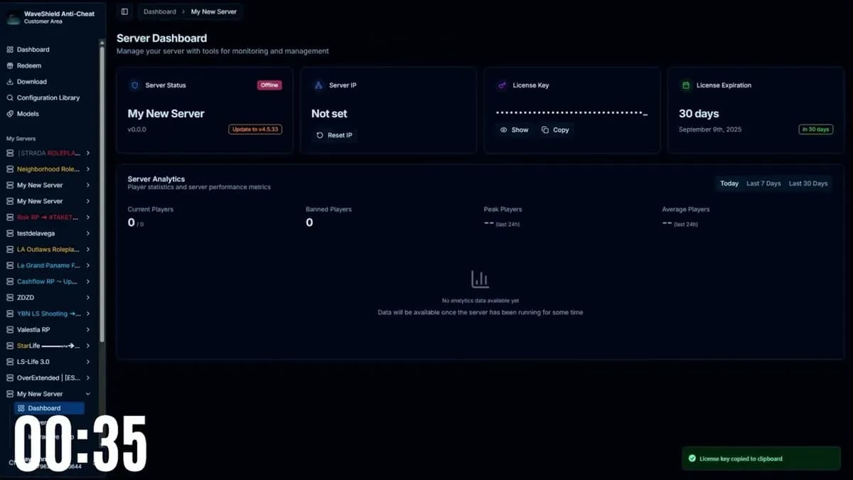 WaveShield V4 Anti-Cheat FiveM Script