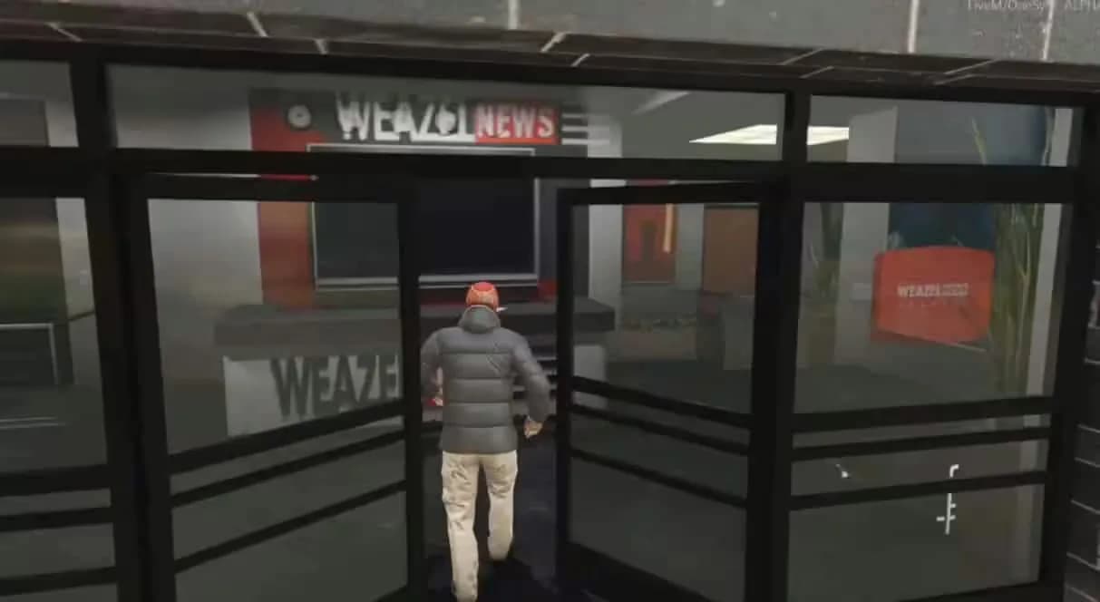 Weazel News v2 (MLO) product preview for esx FiveM servers