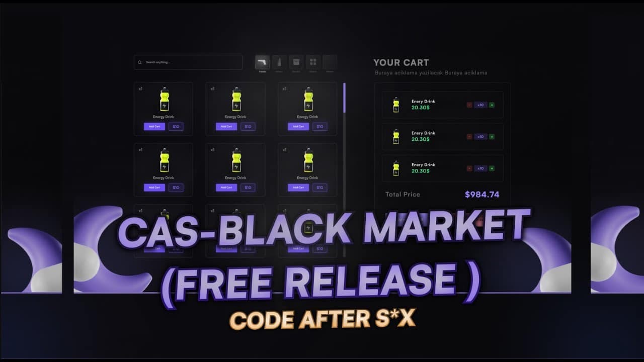 Free Black Market Script