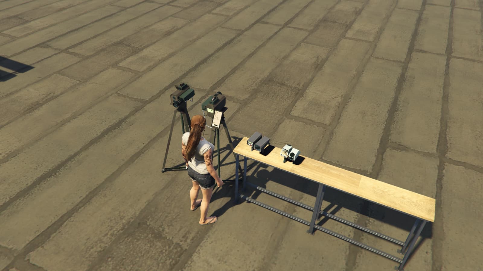 Police Radar Props