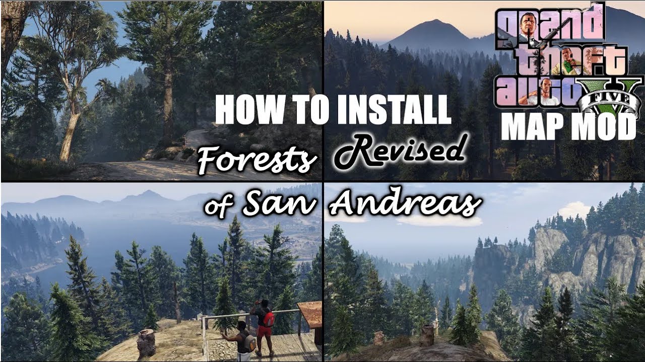 Como Instalar Florestas de San Andreas | Mod de Mapa GTA | #gtav