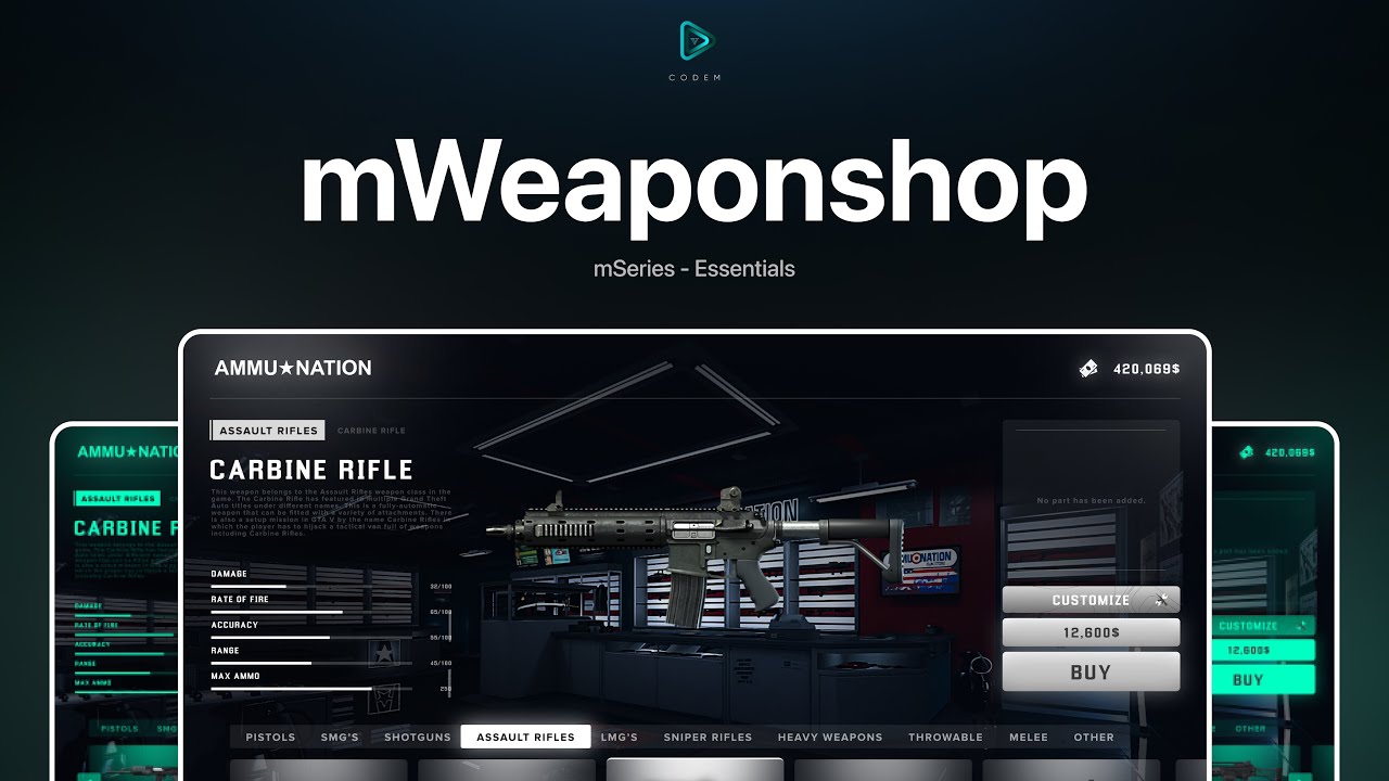 Tienda de armas CodeM | discord.gg/snYrhzxH