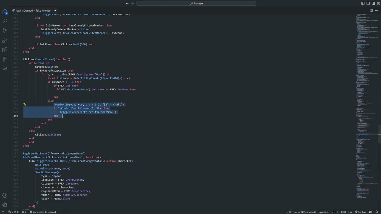 CONFIGURACIÓN DE FRKN-DRAWTEXT