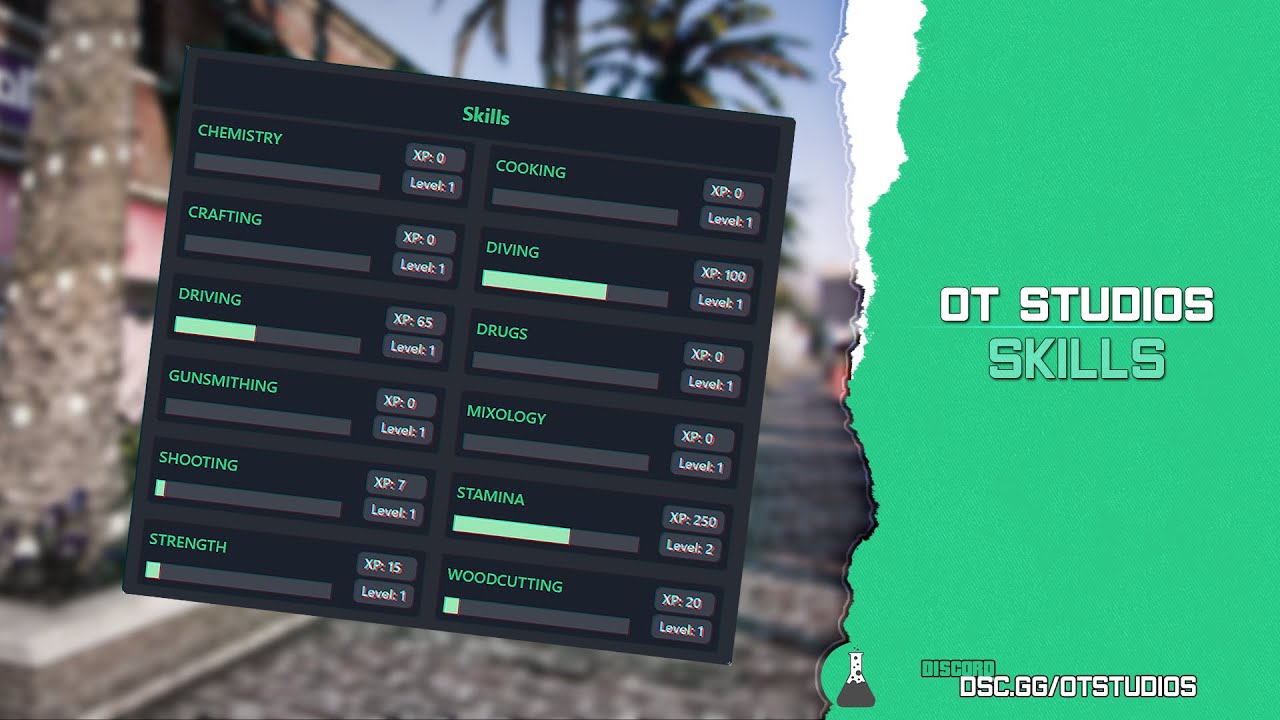 OTSTUDIOS - Script del sistema de habilidades.