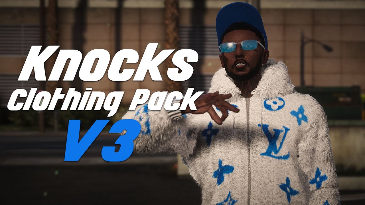 Paquete de ropa Knocks V3 | Paquete de ropa FiveM de GTA V | El mejor paquete de ropa para GTA RP