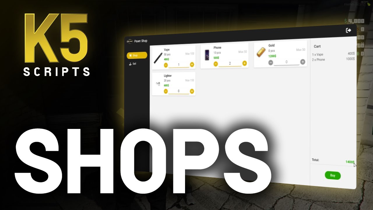 Boutiques K5 [ESX] [Gratuit]