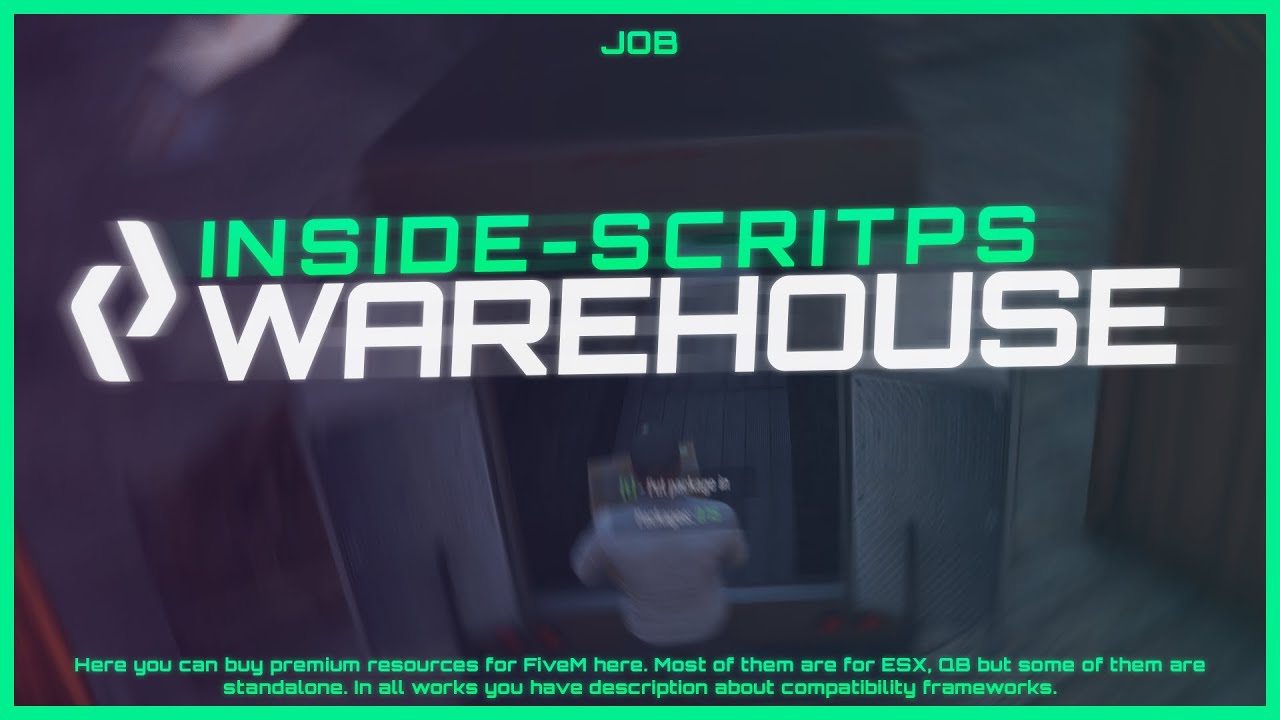 ESX/QBCORE - Warehouse Job