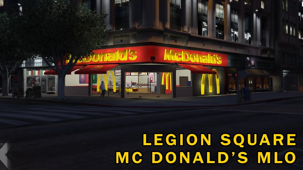 New Mc Donald's MLO | Fivem Custom MLO | GTA 5
