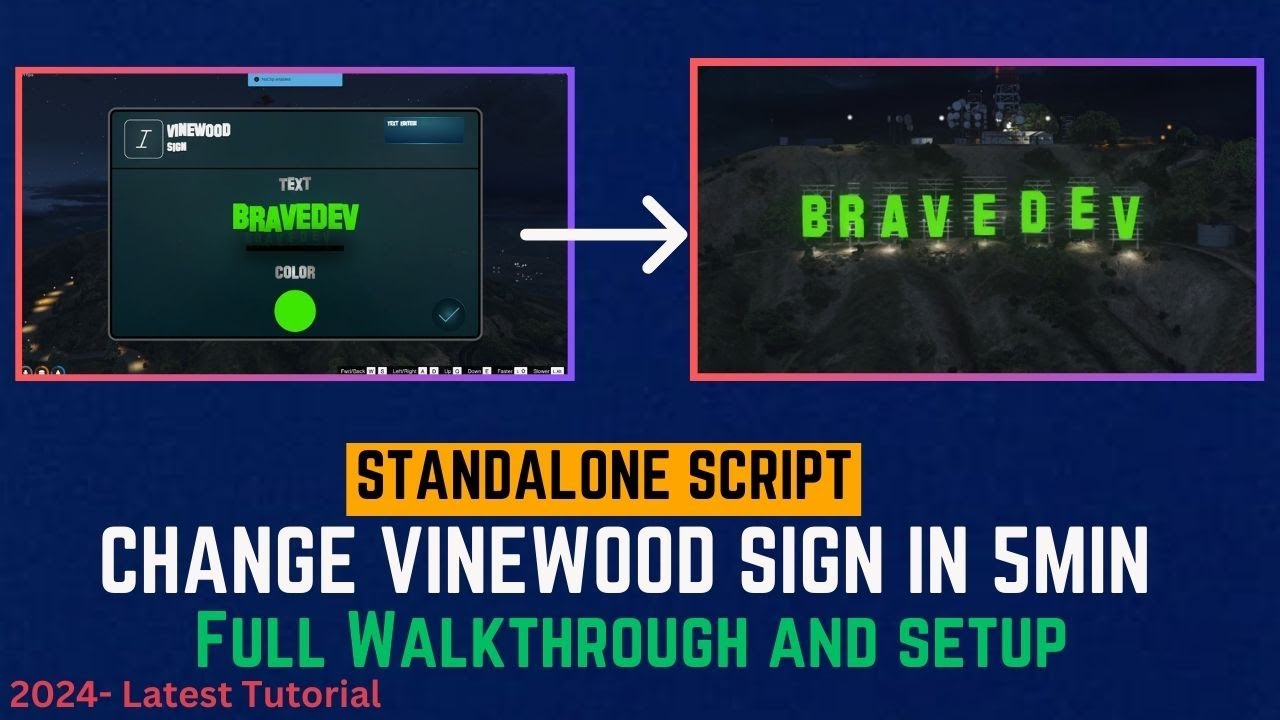 Comment modifier la connexion Vinewood en 5 minutes | FiveM | Script autonome | Ressource gratuite | Exclusif