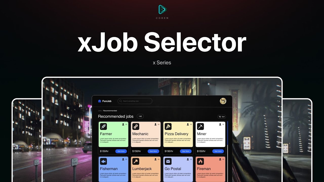 CodeM xSelector de trabajos | discord.gg/zj3QsUfxWs