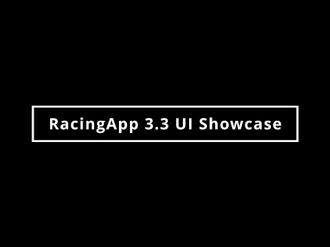 Apresentação do RacingApp 3.3
