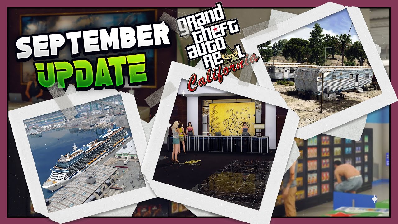 GTA 5Real & LA Revo 2.0 ► LA-Lichter, verbesserte Innenräume und Szenarien und vieles mehr | September-Update