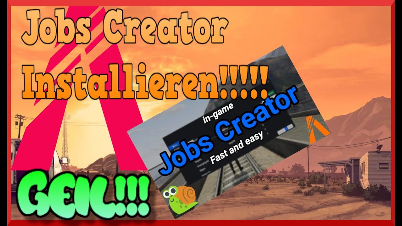Jobcreator richtig installieren // FiveM // Scripts