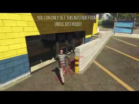 Descripción general del interior abierto de Taxipark v2 de GTA V MLO por UncleJust
