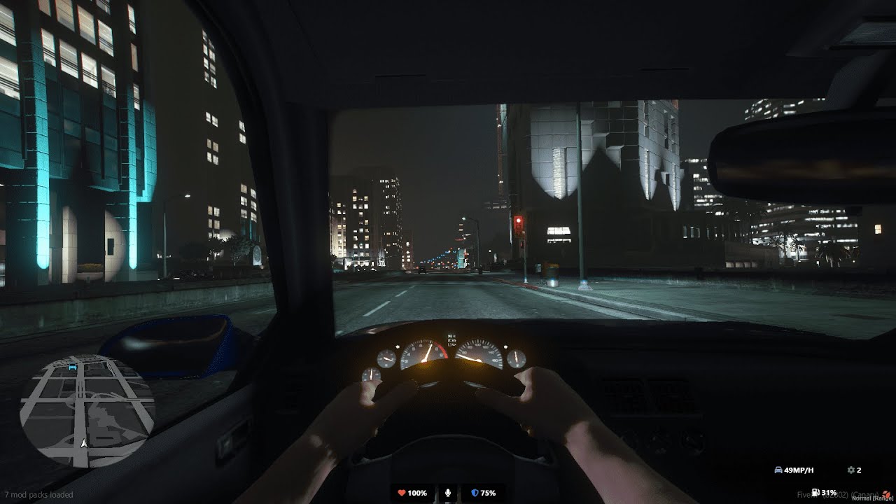 Minimalista FiveM Hud [V-Hud]