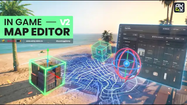 In Game Map Editor V2 - Ak4y Scripts