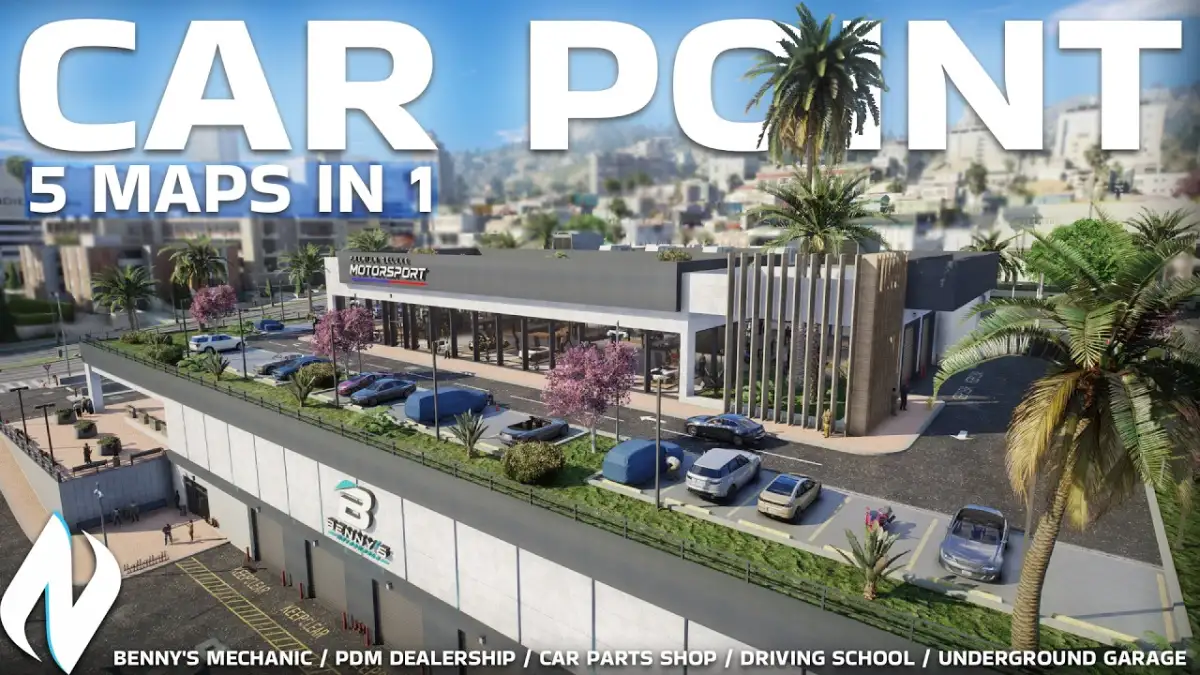 Car Point (5 Maps in 1) - NTeam Development 3