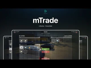 CodeM Trading Script (ESX/QB) FiveM resource preview