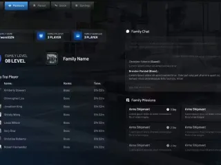 Family / Gang System (ESX) FiveM resource preview
