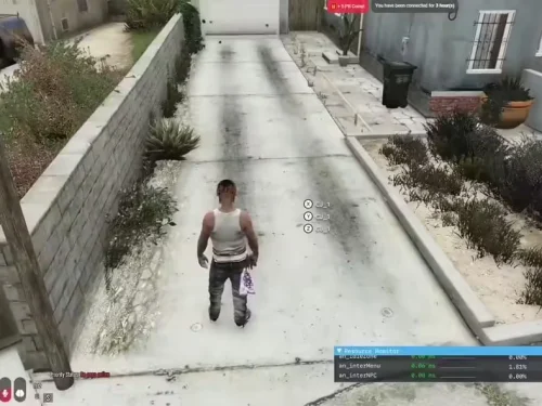 Aperçu de la ressource AN Interaction Menu (Menu d'interaction inspiré de GTA 6) FiveM