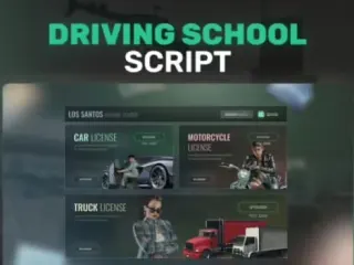 ESX Driving School Script FiveM resource preview