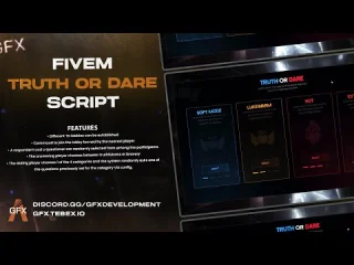 Truth or Dare Script FiveM resource preview