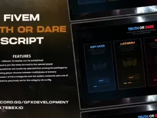 Truth or Dare Script FiveM resource preview